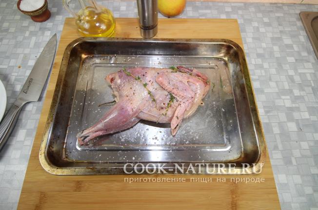 как запечь фазана в духовке