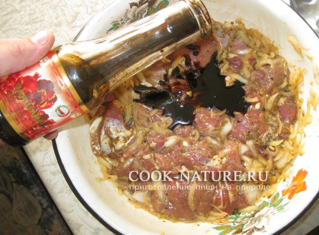 шашлык из баранины рецепт
