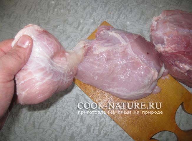 приготовление шашлыка из свинины