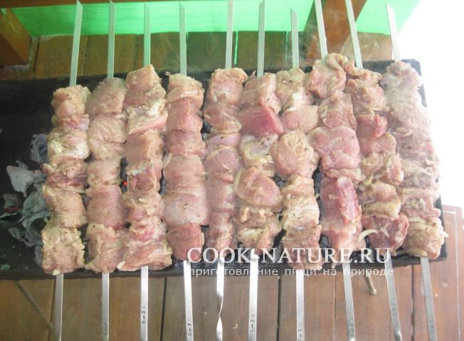рецепт шашлыка из свинины